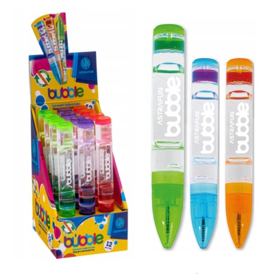 Kuličkové pero AstraPen BUBBLE, mix barev, modrý inkoust ✓ Originální psaní se zábavným designem Kuličkové pero AstraPen BUBBLE, mix barev, modrý inkoust ✓ Originální psaní se zábavným designem