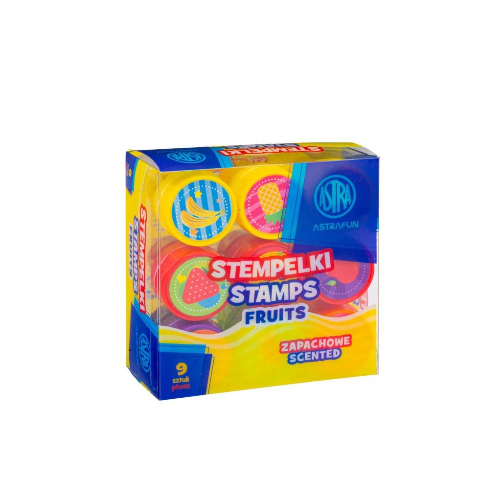 Dekorativní voňavé razítka AstraFUN Fruits, 9 ks | ZdenkaTri.sk