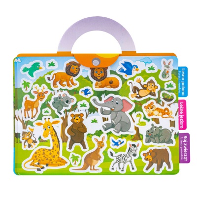 ASTRAFUN sada opakovane použiteľných nálepiek – Princesses, Safari, Ocean, Dinosaurs ASTRAFUN sada opakovane použiteľných nálepiek – Princesses, Safari, Ocean, Dinosaurs