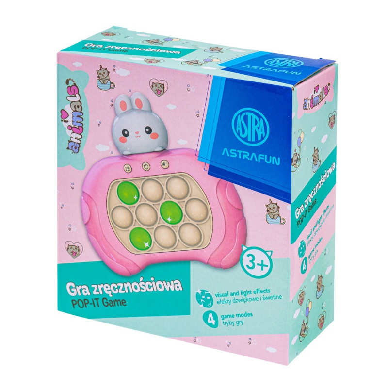 POP-IT ASTRAFUN Bunny ✓ elektronická hračka pro děti – světelné a zvukové efekty POP-IT ASTRAFUN Bunny ✓ elektronická hračka pro děti – světelné a zvukové efekty