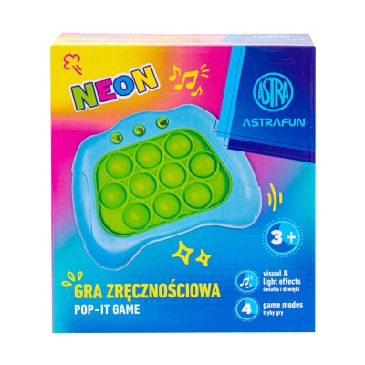 POP-IT ASTRAFUN Neon ✓ svítící senzorická hračka pro děti – barevná zábava POP-IT ASTRAFUN Neon ✓ svítící senzorická hračka pro děti – barevná zábava
