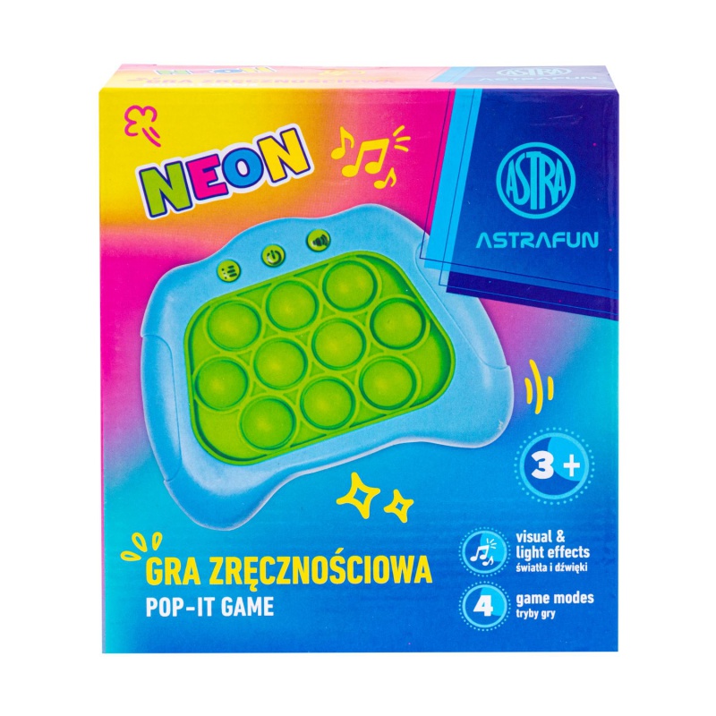 POP-IT ASTRAFUN Neon ✓ svítící senzorická hračka pro děti – barevná zábava POP-IT ASTRAFUN Neon ✓ svítící senzorická hračka pro děti – barevná zábava