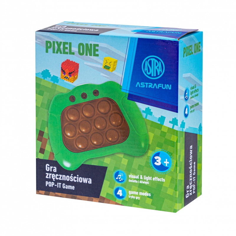 POP-IT ASTRAFUN Pixel One ✓ moderní elektronická hračka s pixelovým designem POP-IT ASTRAFUN Pixel One ✓ moderní elektronická hračka s pixelovým designem