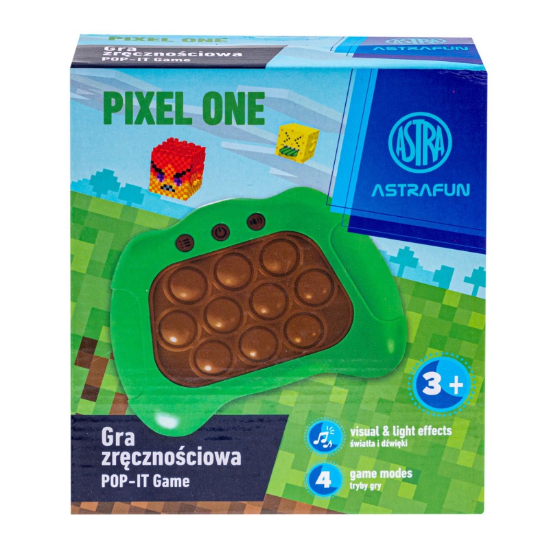 POP-IT ASTRAFUN Pixel One ✓ moderní elektronická hračka s pixelovým designem POP-IT ASTRAFUN Pixel One ✓ moderní elektronická hračka s pixelovým designem