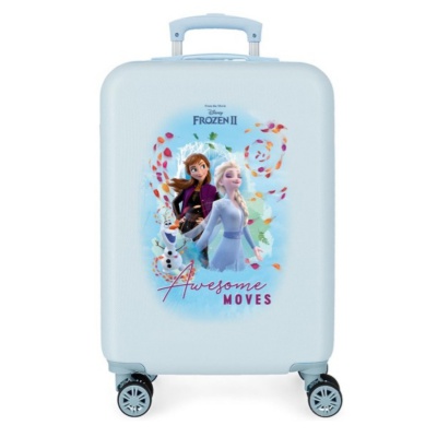 Luxusný detský ABS cestovný kufor DISNEY FROZEN Awesome Moves, 34L – kvalitný a štýlový kufor pre deti