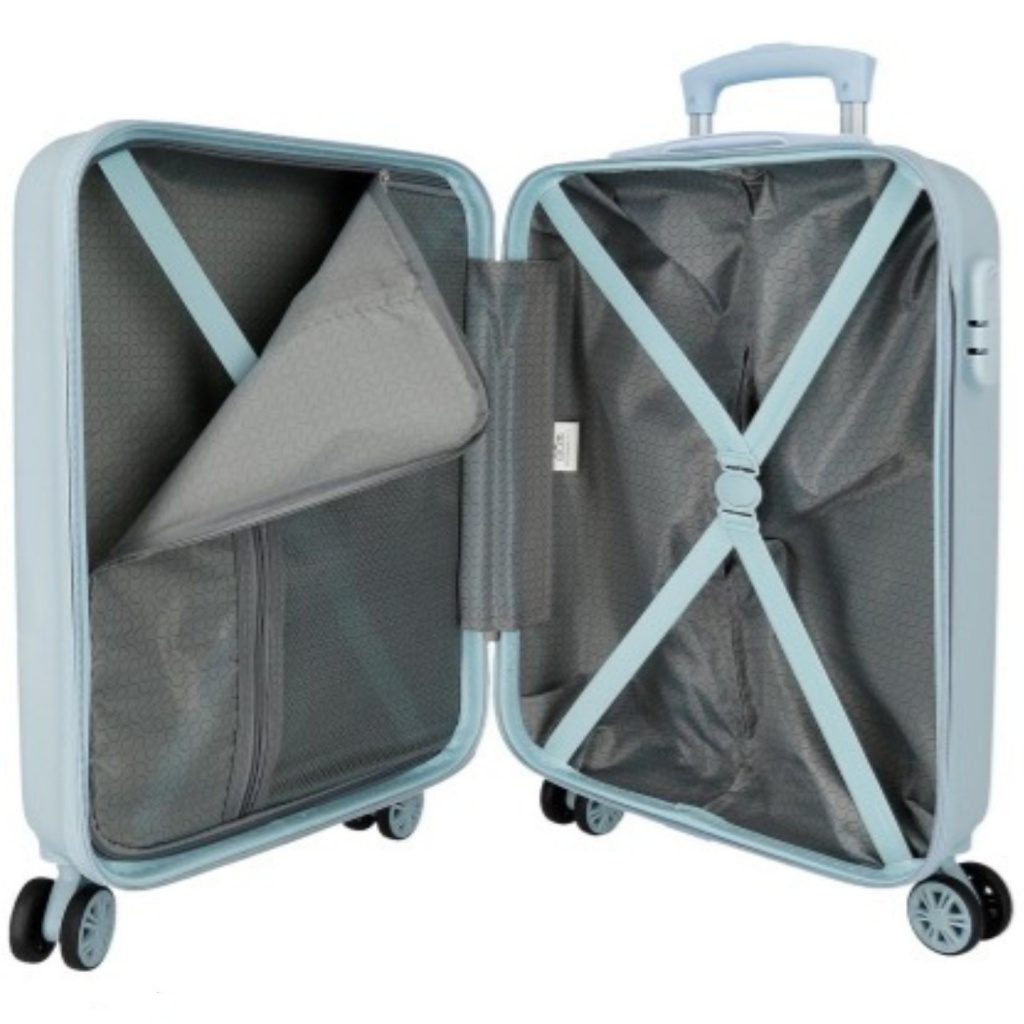 Luxusný detský ABS cestovný kufor DISNEY FROZEN Awesome Moves, 34L – kvalitný a štýlový kufor pre deti