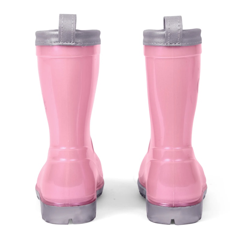 Perletti Cool Kids Perlato Rosa | 🌧️ Detské reflexné gumáky s perleťovým efektom Perletti Cool Kids Perlato Rosa | 🌧️ Detské reflexné gumáky s perleťovým efektom