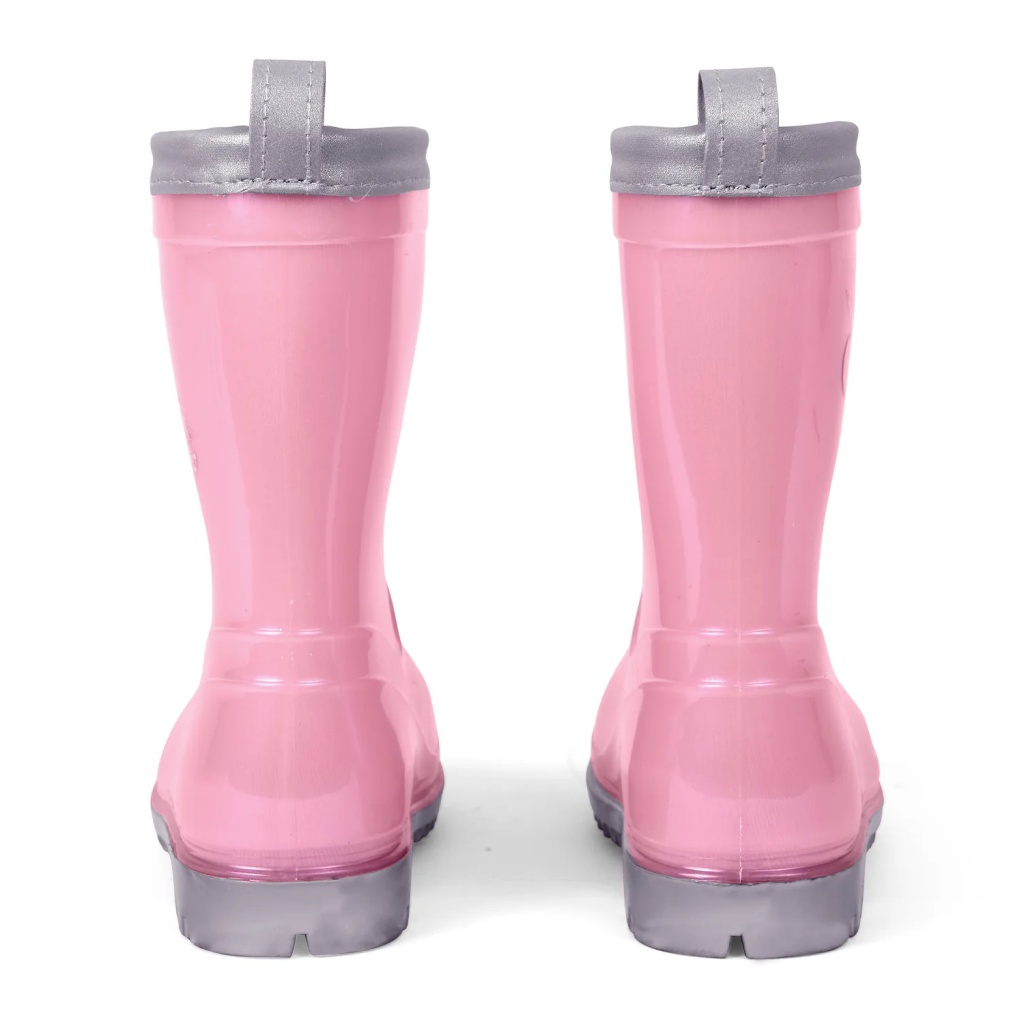 Perletti Cool Kids Perlato Rosa | 🌧️ Dětské reflexní holínky s perleťovým efektem