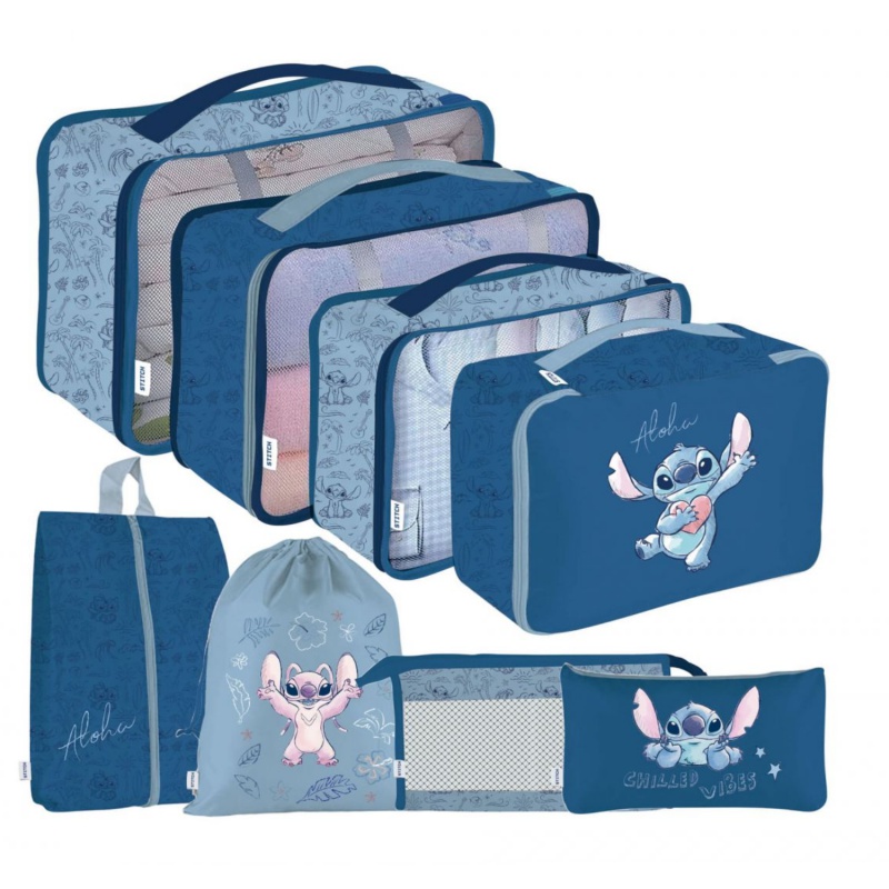 Cestovná sada organizérov Lilo & Stitch – 8 ks Cestovná sada organizérov Lilo & Stitch – 8 ks