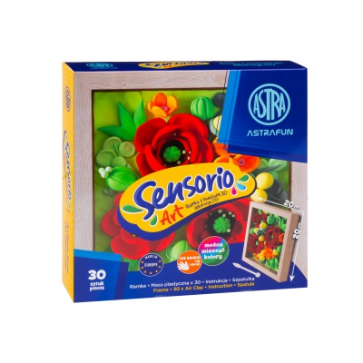 ASTRA Sensorio Art Maky – modelovací hmota 30 barev s rámečkem | ZdenkaTri.sk