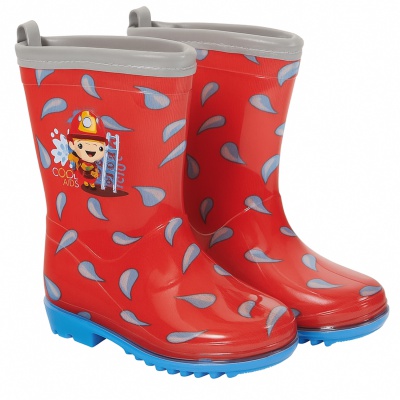 PERLETTI Dětské reflexní holínky COOL KIDS Požárník, 15584