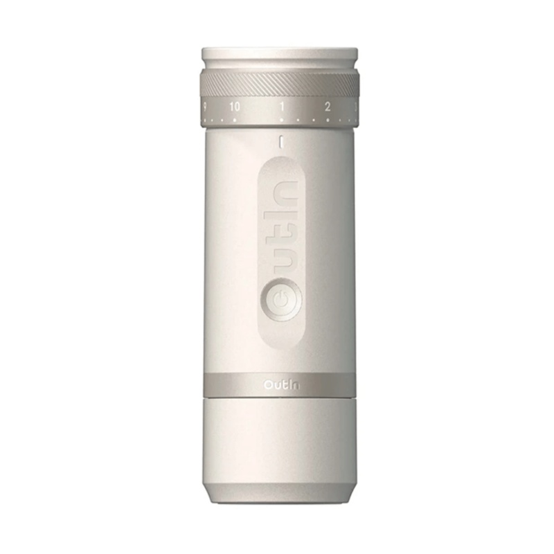 Outin Fino – elektrický mlýnek na kávu Brown | 28 úrovní mletí ✓