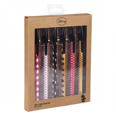 Darčekový balíček Minnie Mouse – fľaše, beauty set, doplnky | Luxusná ružová darčeková taška