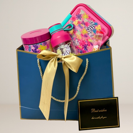 Dárková taška Quokka ZEBRAS – stylový praktický set pro dívky