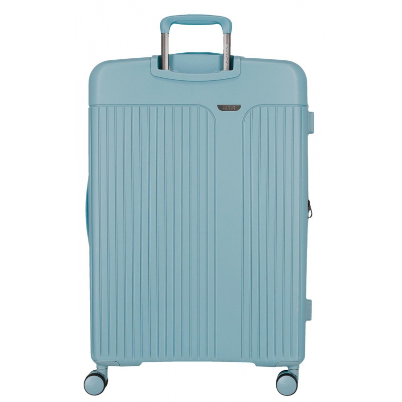 Sada kufrov Movom New Trendy Turquoise – 40×55×20 + 48×67×27 | PP, TSA, Expand ✓