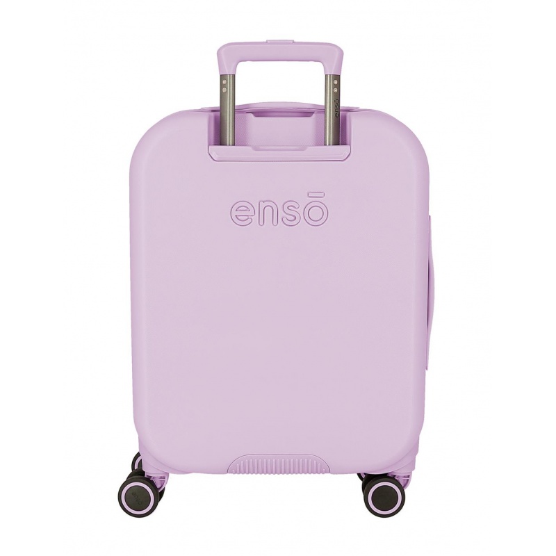 Luxusní kabinový kufr Lilo & Stitch You Are Magical 55 cm - fialový, ABS, TSA zámek