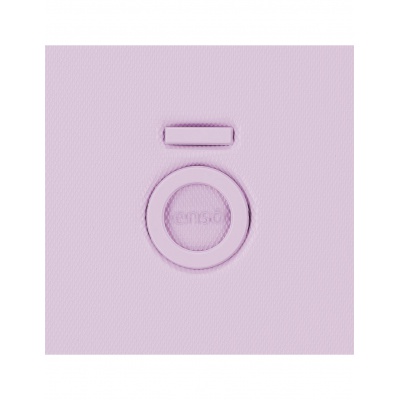 Luxusní kabinový kufr Lilo & Stitch You Are Magical 55 cm - fialový, ABS, TSA zámek