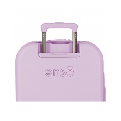 Luxusný kabínový kufor Lilo & Stitch You Are Magical 55 cm – fialový, ABS, TSA zámok