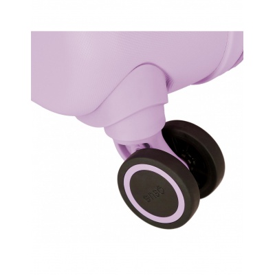 Luxusný kabínový kufor Lilo & Stitch You Are Magical 55 cm – fialový, ABS, TSA zámok