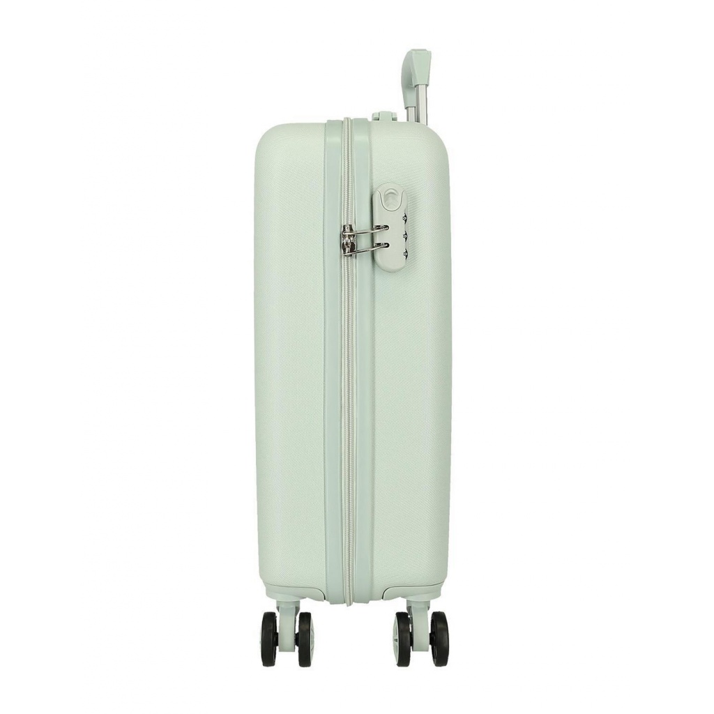 Kabinový kufr Lilo & Stitch Cuddles Are The Best 55 cm – mintový, ABS, číselný zámek