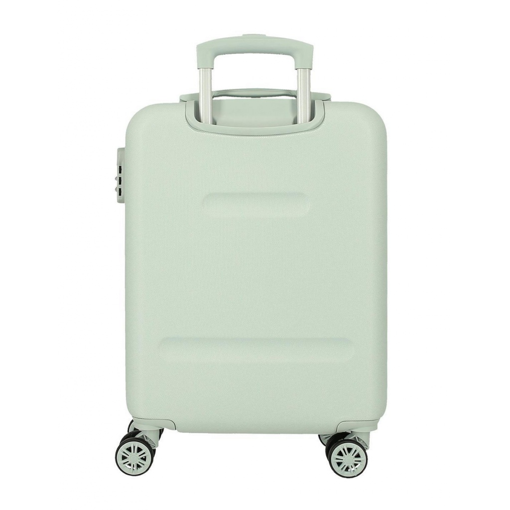 Kabínový kufor Lilo & Stitch Cuddles Are The Best 55 cm – mintový, ABS, číselný zámok