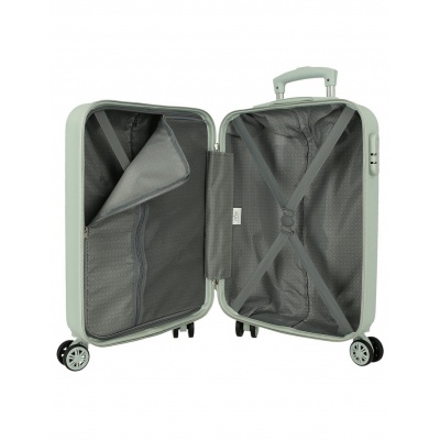 Kabinový kufr Lilo & Stitch Cuddles Are The Best 55 cm – mintový, ABS, číselný zámek