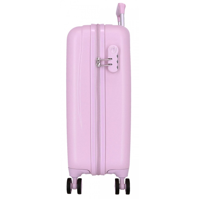 ABS cestovný kufor Disney Frozen Close to the Heart 55×38×20 cm – ružový detský kufor