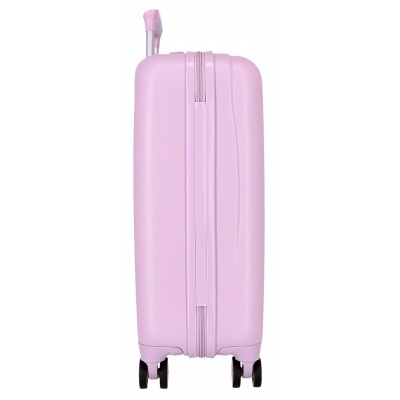 ABS cestovní kufr Disney Frozen Close to the Heart 55×38×20 cm – růžový dětský kufr