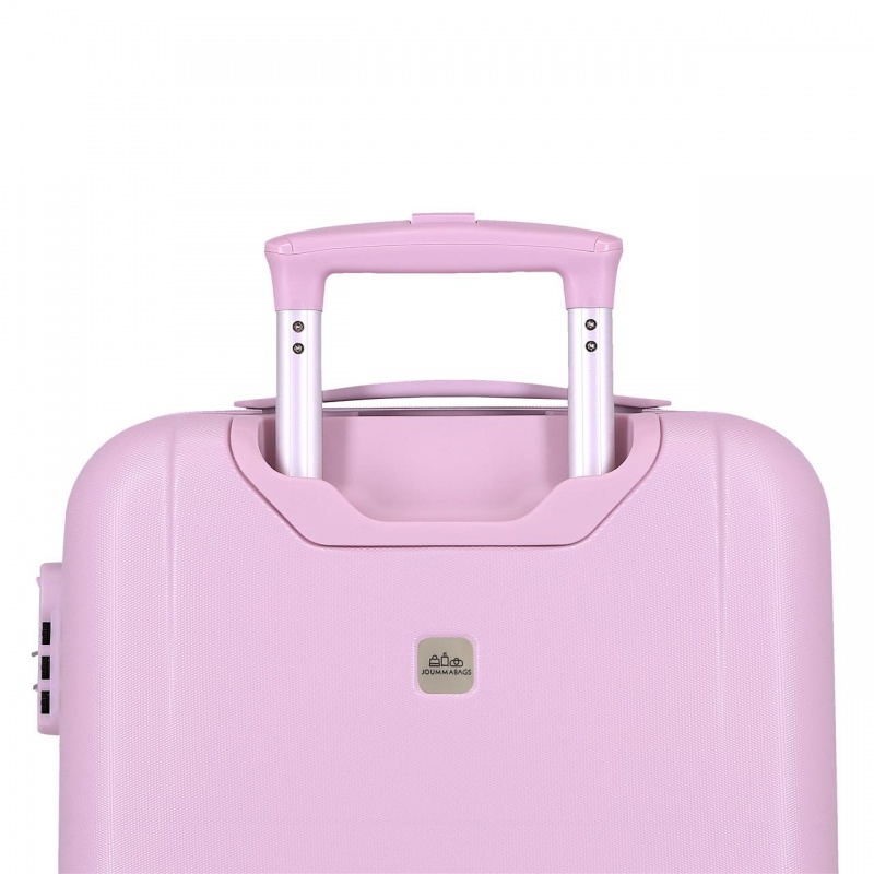 ABS cestovný kufor Disney Frozen Close to the Heart 55×38×20 cm – ružový detský kufor