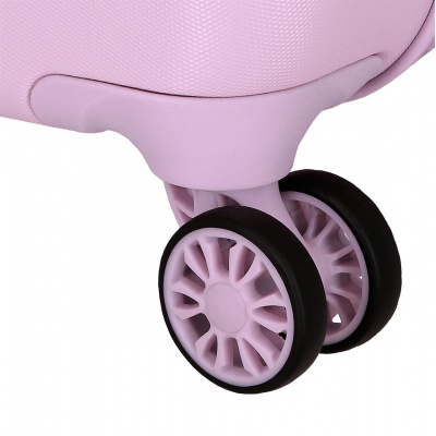 ABS cestovní kufr Disney Frozen Close to the Heart 55×38×20 cm – růžový dětský kufr