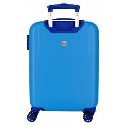 Detský biely kufor Lilo & Stitch Happy – 33 l, ABS plast, číselný zámok