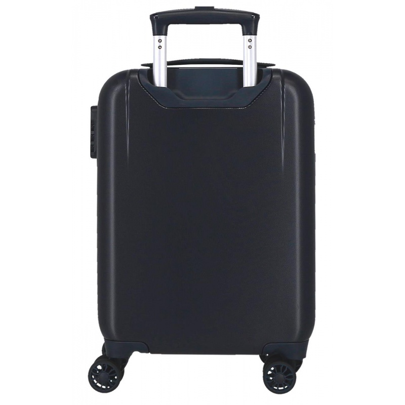 Dětský bílý kufr Lilo & Stitch Happy - 33 l, ABS plast, číselný zámek