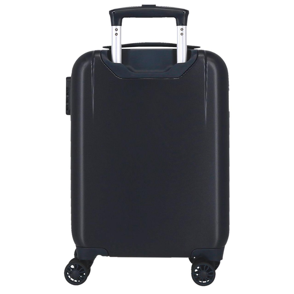 Detský biely kufor Lilo & Stitch Happy – 33 l, ABS plast, číselný zámok