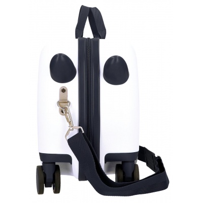 Dětský bílý kufr a odrážedlo Lilo & Stitch Happy - 25 l, ABS plast