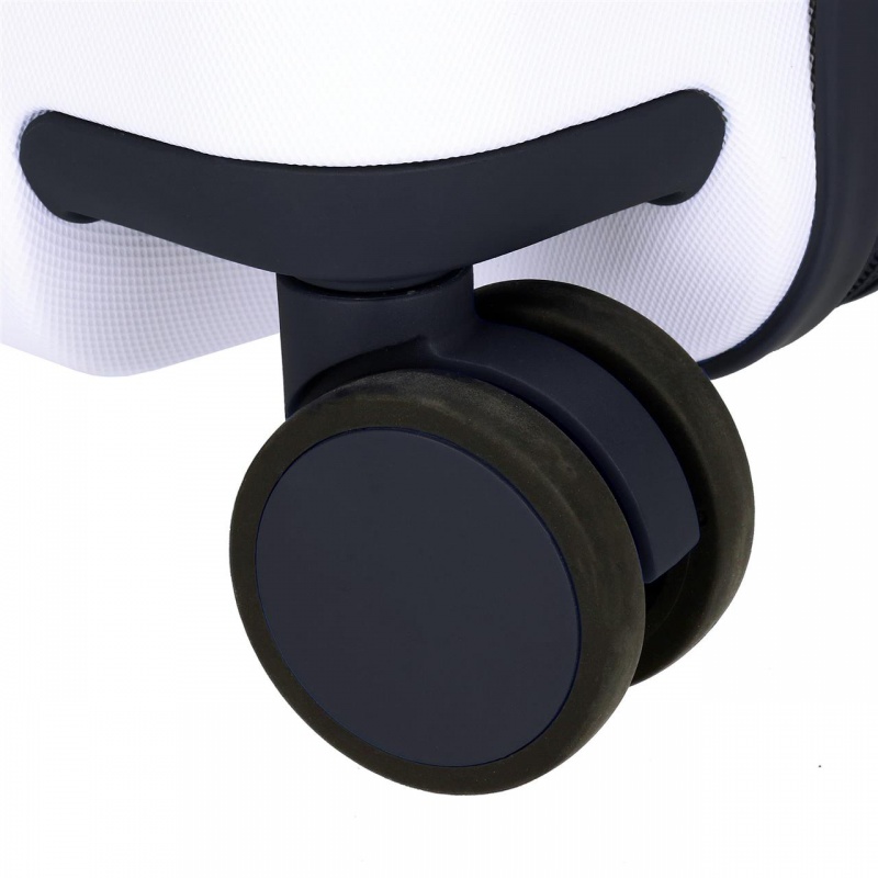 Dětský bílý kufr a odrážedlo Lilo & Stitch Happy - 25 l, ABS plast