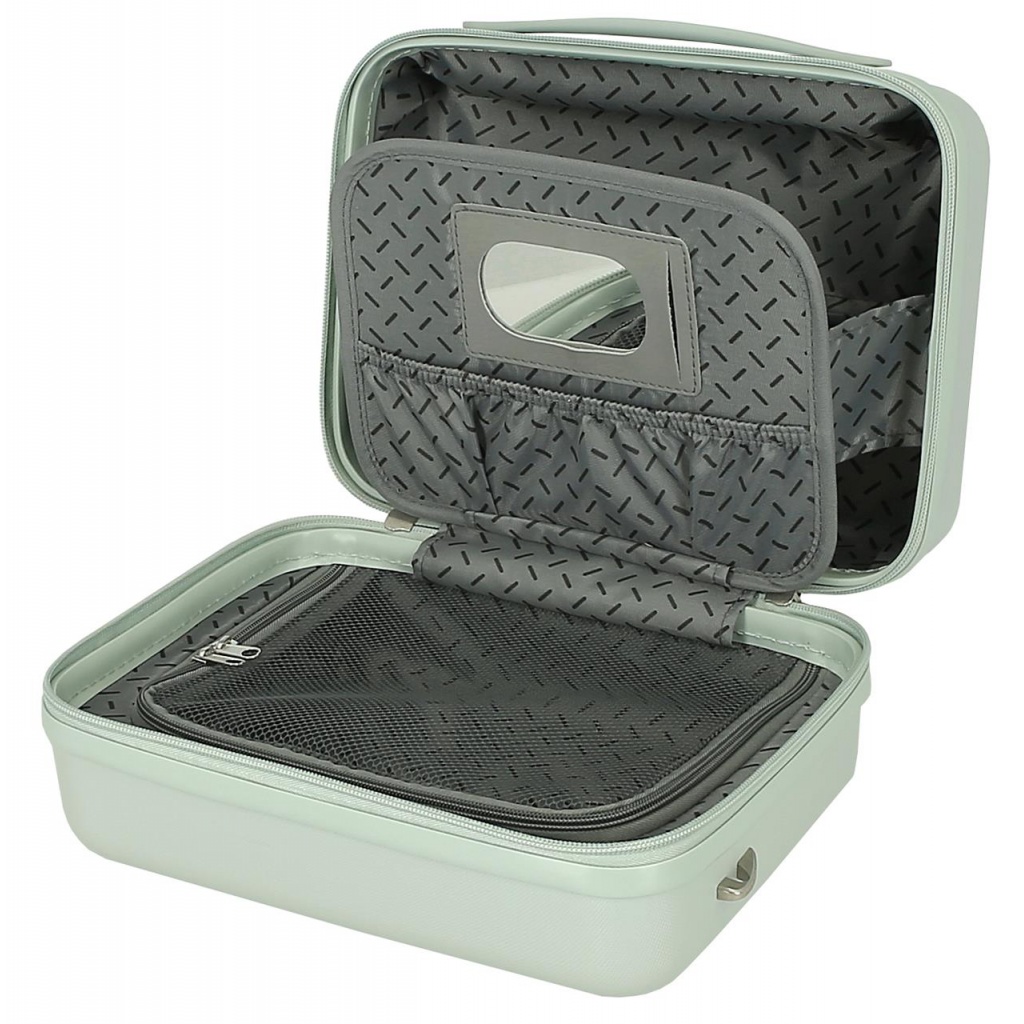 Kozmetický kufrík Lilo & Stitch Cuddles Are The Best – zelený ABS, 9 l