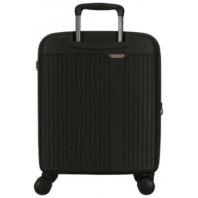 Kabínový kufor MOVOM New Trendy Black 55 cm – tvrdý polypropylén, TSA, expandovateľný