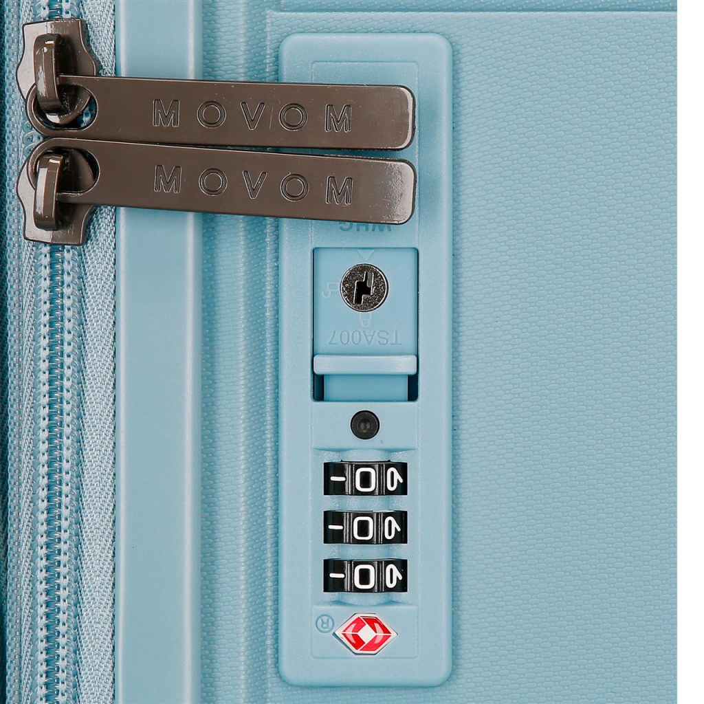 Cestovní kufr Movem New Trendy Turquesa 55×40×20 cm | Kabinový kufr 44L