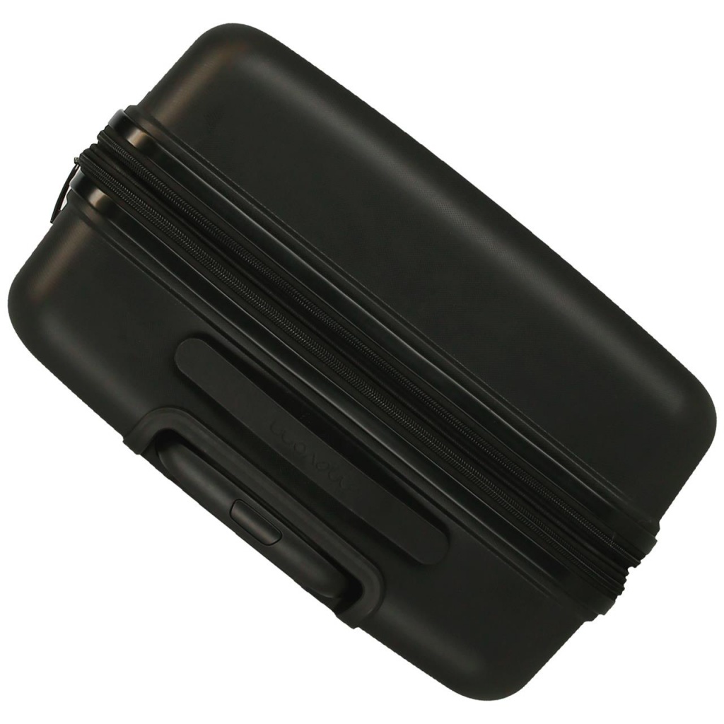 Střední kufr Movem New Trendy černý – odolný, lehký, rozšiřitelný 72 L | Cestovní zavazadla Movem