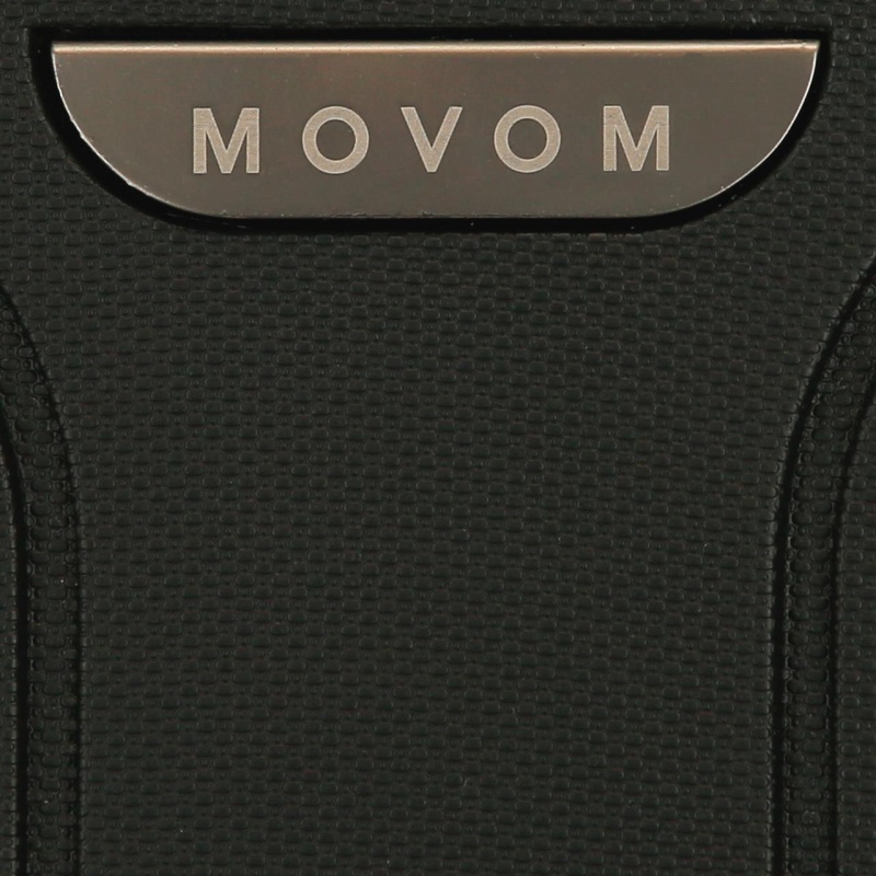 Stredný kufor Movom New Trendy čierny – odolný, ľahký, rozšíriteľný 72 L | Cestovná batožina Movom