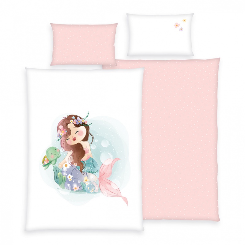 Detské obliečky Malá morská víla Herding 100/135 ✓ Bavlna ✓ Pre dievčatá