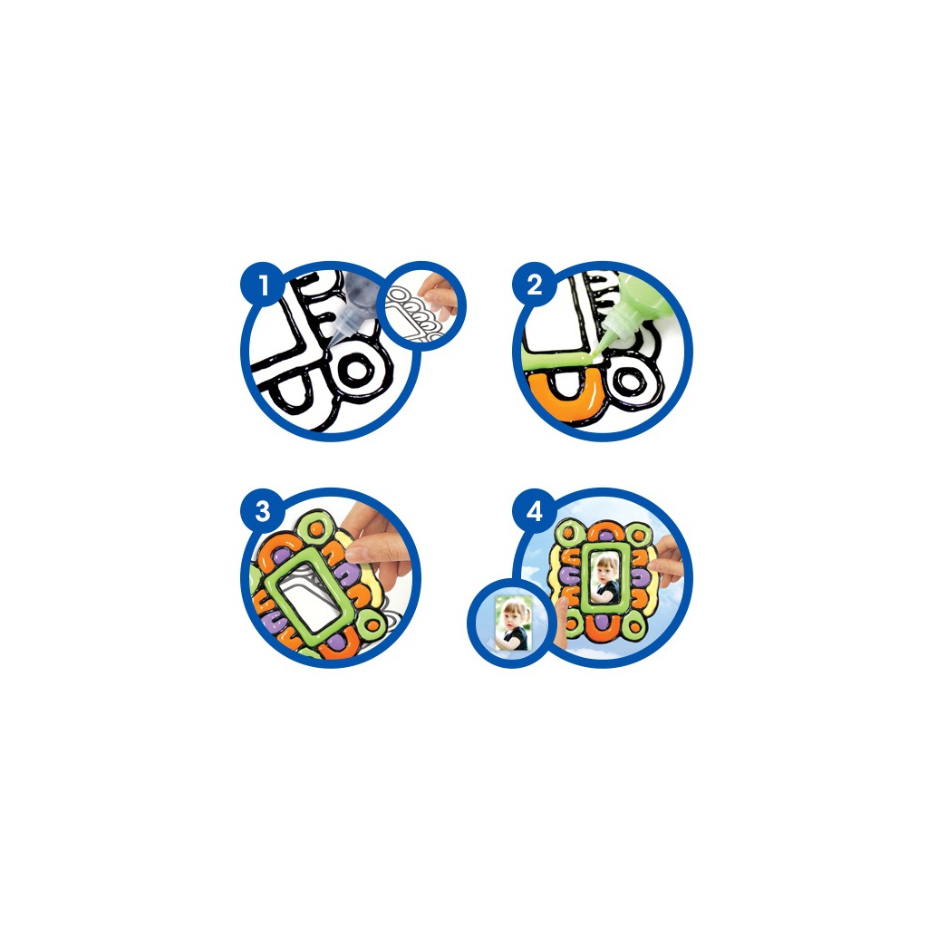 Slupovací barvy na sklo AMOS - sada 9 ks | Skvělé na okna, zrcadla a dekorace