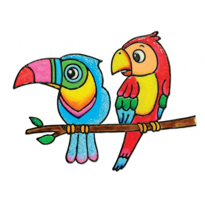 Zlupovacie farby na sklo AMOS – sada 9 ks | Skvelé na okná, zrkadlá a dekorácie