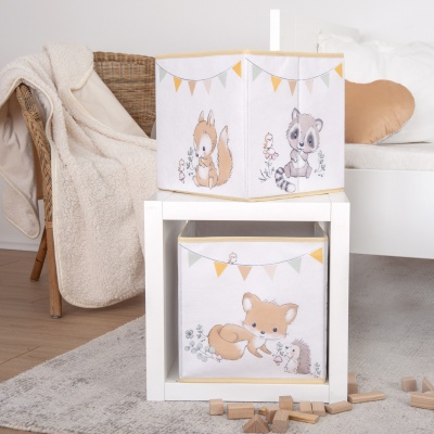 detsky-ulozny-box-herding-lesni-priatelia-skladaci-30-cm