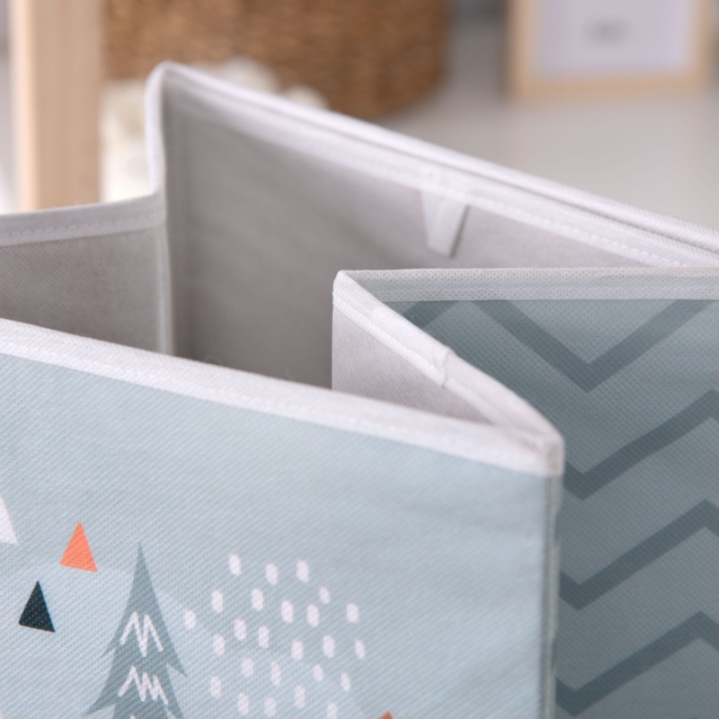 babybest® úložný box Nordic Forest 30×30×30 cm