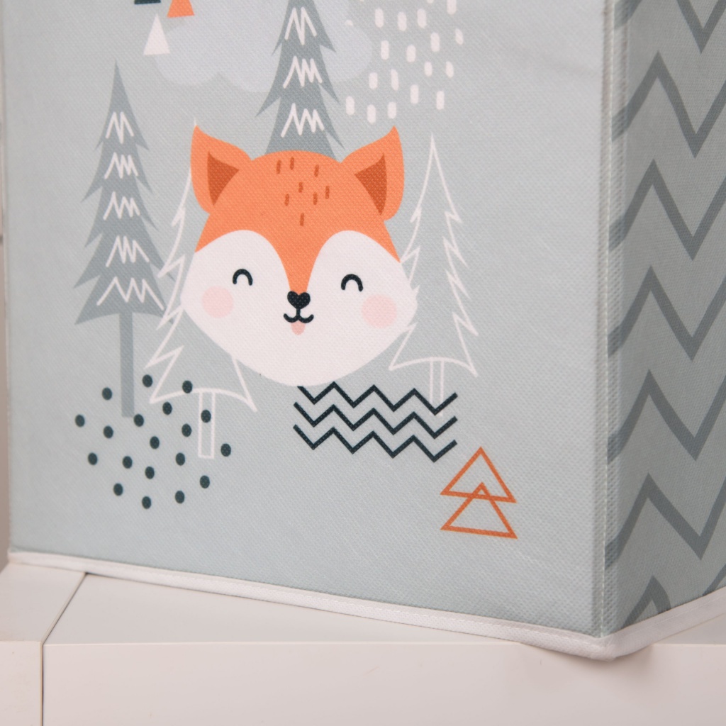 babybest® úložný box Nordic Forest 30×30×30 cm