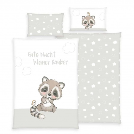 Dětské bavlněné povlečení babybest® Malý loupežník – 100×135 + 40×60 cm