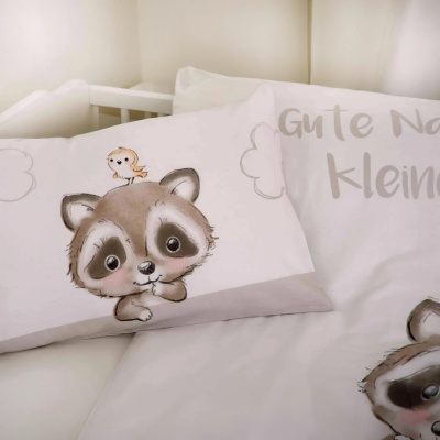 Detské bavlnené obliečky babybest® Malý lúpežník – 100×135 + 40×60 cm