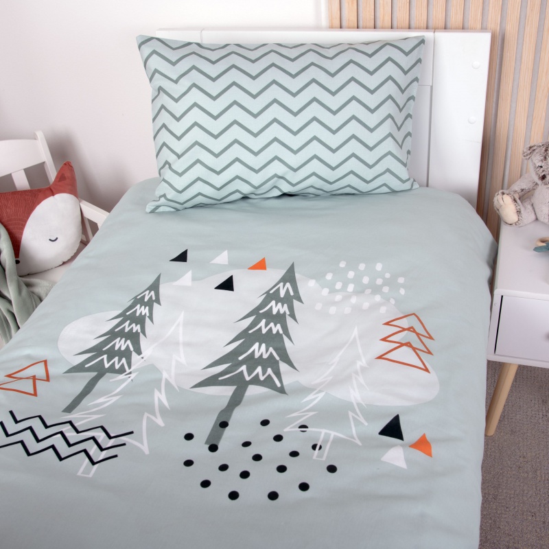 Dětské povlečení Nordic Forest babybest® 100×135 – Renforcé