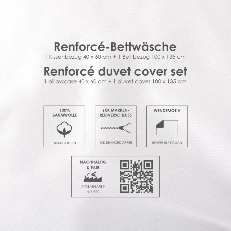 Detské obliečky babybest® Woodland Crew 100×135 – mäkké bavlnené obliečky s lesnými motívmi